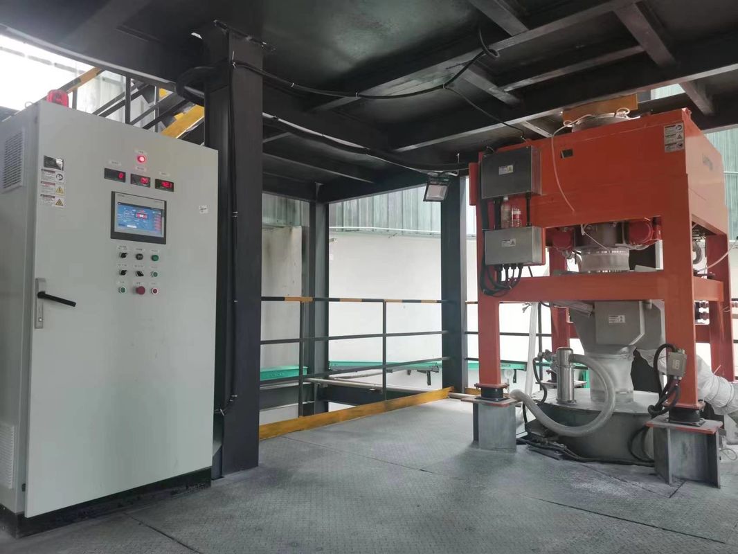 उच्च आवृत्ति कंपन सूखी चुंबकीय विभाजक 380V AC यांत्रिक स्थापना विधि
